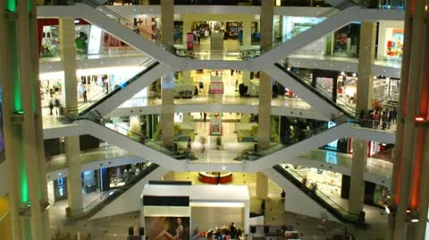 Shopping Mall Vídeo Stock 11139805
