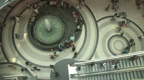 Shopping Mall Stock Footage 11644531