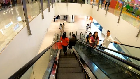 Shopping Mall Stock Footage 106869947