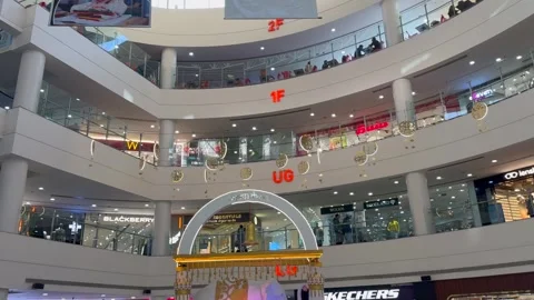 Shopping mall Stock Footage 323100901