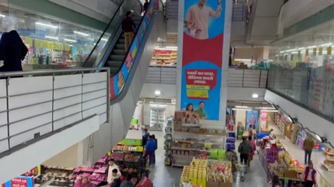 Shopping mall Stock Footage 324517337