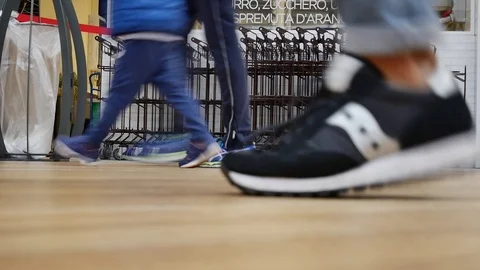 Shopping Mall Timelapse Stock Footage 96242554