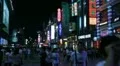 Shopping Neon Street, Pedestrian Road, Guangzhou, Guangdong, Canton, China HD Footage