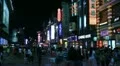 Shopping Neon Street, Pedestrian Road, Guangzhou, Guangdong, Canton, China HD Footage