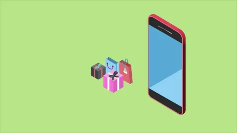 Shopping online, E-commerce concept for website or mobile application. Stock Footage 272187222