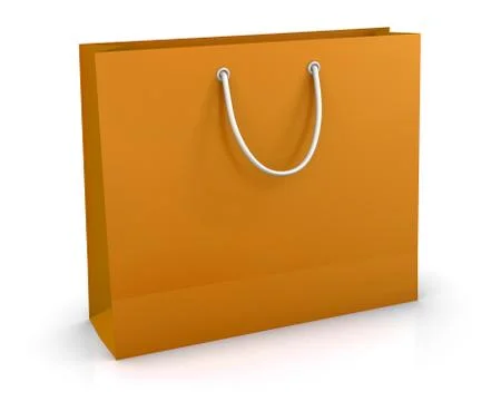 Shopping paper bag Stockillustratie