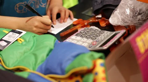 Shopping payment. Video stock 31738967