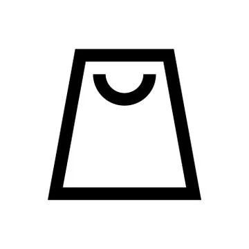 Shopping pixel perfect icon Ilustração Stock