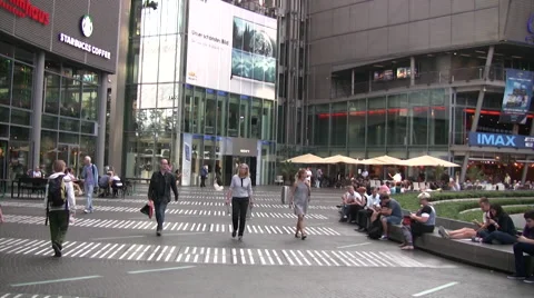 Shopping precinct in Berlin Video stock 42339424