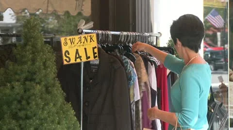 Shopping sales (2 of 5) Stock Footage 16483696