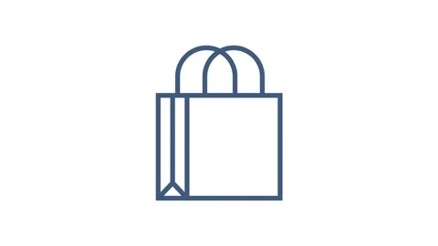Shopping set icon for web design. E commerce. Discount coupon. Business icon Stock Footage 158794028