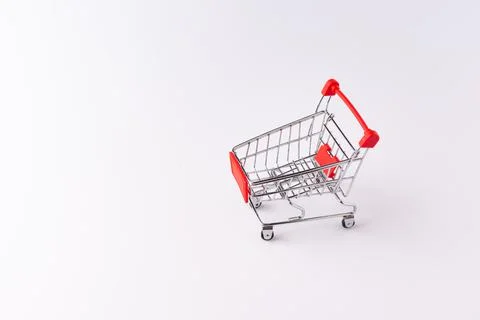 Shopping at supermarkets and shops Stock Photos