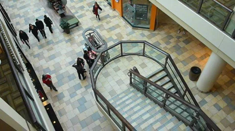 Shopping Time Lapse Stock Footage 616592