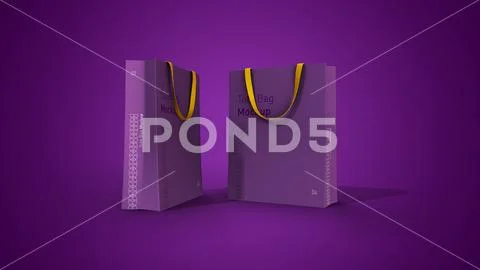 Shopping Tote Bag PSD Mockup PSDテンプレート