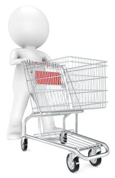 Shopping Trolley. Ilustración de archivo
