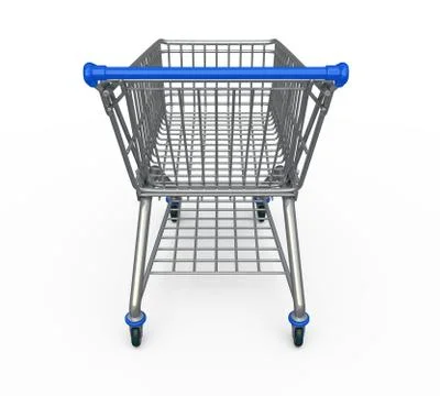 Shopping Trolley Stock Illustration