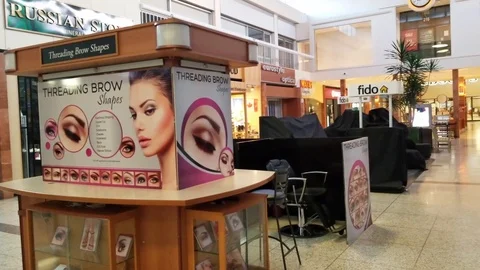 Shoppping mall 1 Stock Footage 101857980