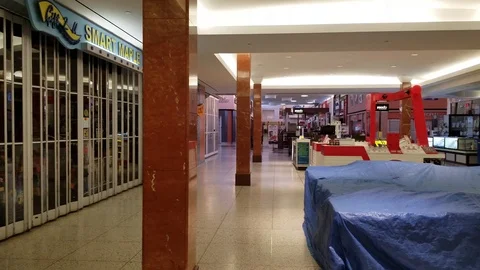 Shoppping mall 6 Video stock 101858022