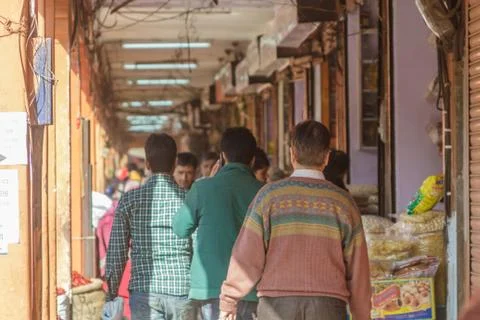 Shops in Jaipur Stock-Fotos