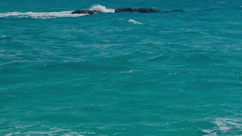 Shore and waves Stock Footage 301818415