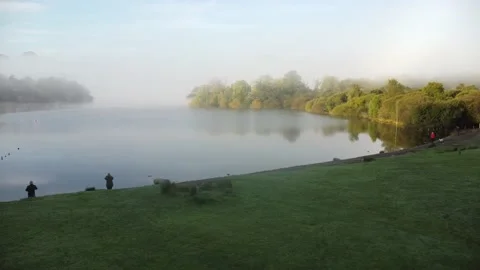 Shore of Derwentwater Stock Footage 218873236