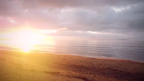 Shore Evening low Stock Footage 168897627