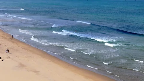Shore of Gentle Waves 스톡 동영상 320877644