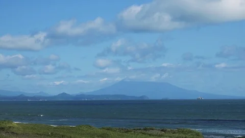 Shore on the island of Kunashir Video stock 75397443