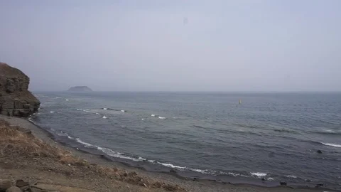 Shore of the island of Russian Vídeo Stock 88979175