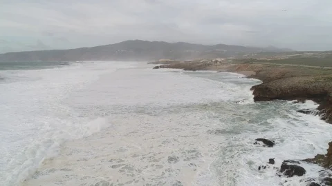 Shore Kabo da Roca 4 16-9 Stock Footage 129379562