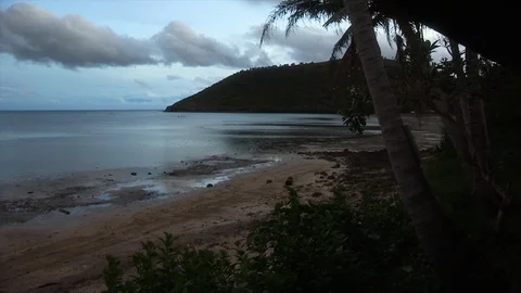 A shore in low tide Stock Footage 94608306