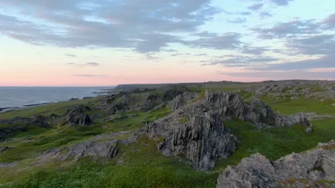 Shore Peninsula - Rybachy Stock Footage 153423210