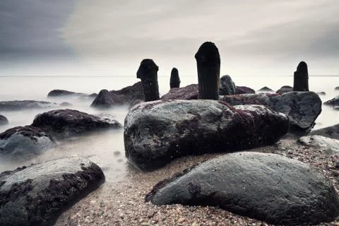 On shore Stock Photos