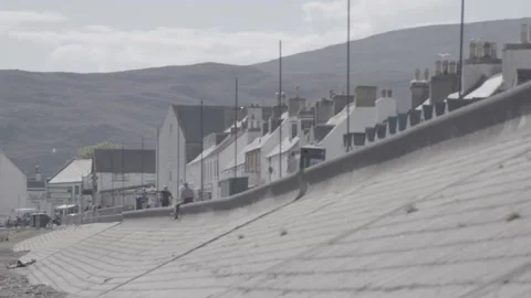 Shore Street in Ullapool Stock Footage 159418123