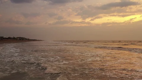 Shore &amp; Sunrise Stock Footage 116812459