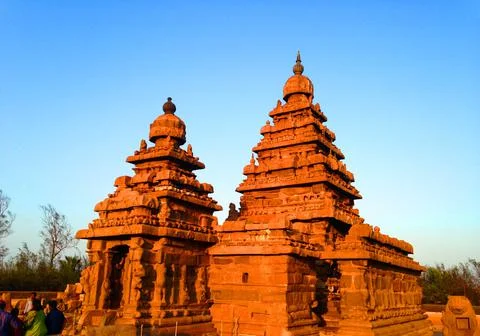 Shore Temple Stock Photos