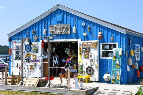 Shore Things store in Eastern Passage outside Halifax, Nova Scotia Stock Photos