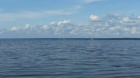 Shore view from the sea Stock Footage 113877798