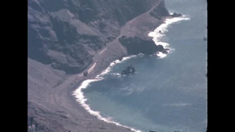 Shoreline and Road Video stock 278217050