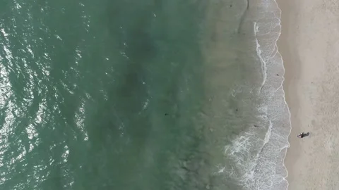 Shoreline Drone Shot 스톡 동영상 213726090