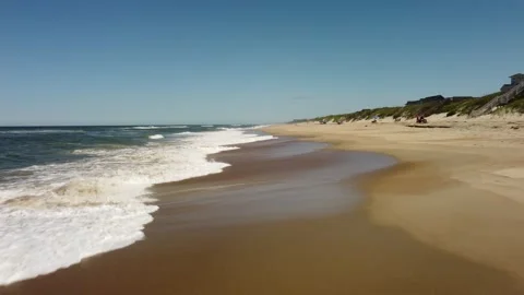 Shoreline of the Outer Banks Stock Footage 277016116
