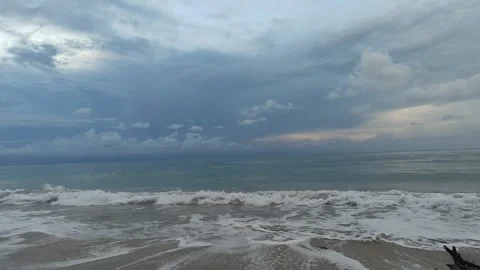Shoreline Serenity Stock Footage 326161649