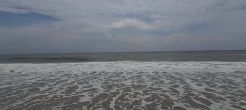 Shoreline Storm Stock Footage 144686365