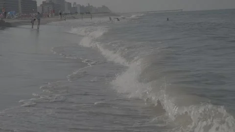 Shoreline Wave Stock-Footage 168110334