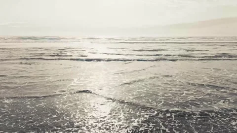 Shoreline Waves Stock Footage 341774125