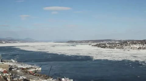 Shoreline in Winter 動画素材 20612978