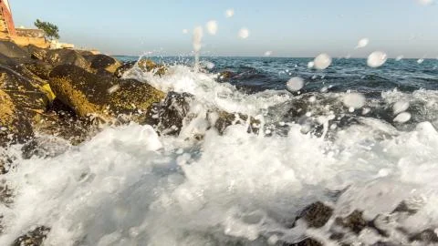 Shores of Dakar Stock Photos