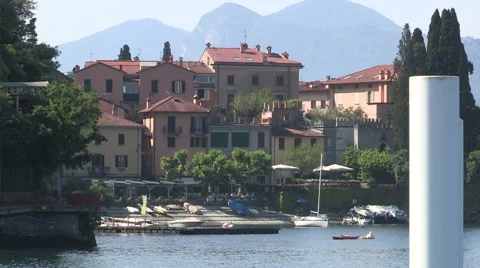 The shores of Lake Como Video stock 60631932