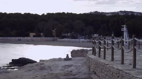 Shores of Moraira Stock Footage 149744170