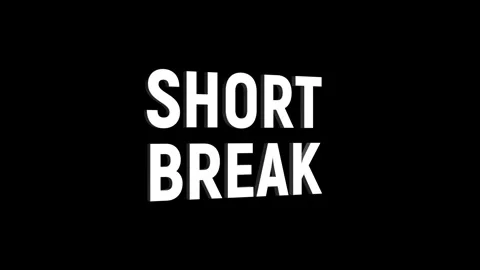 Short break 3d text animation with word rotating effect. streaming and broa.. Видео 313821959